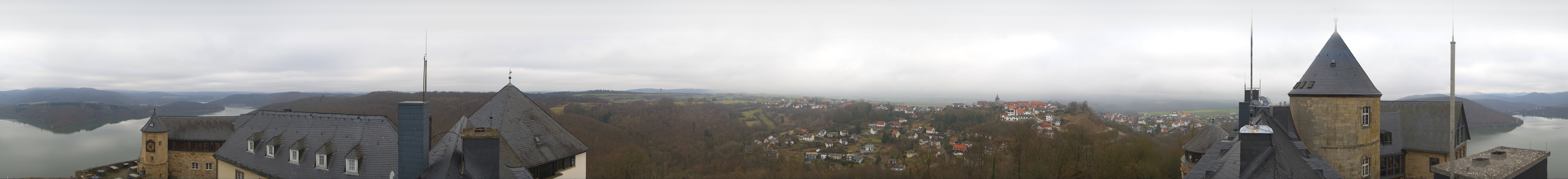 Archiv Foto Webcam Panoramakamera Schloss Waldeck am Edersee