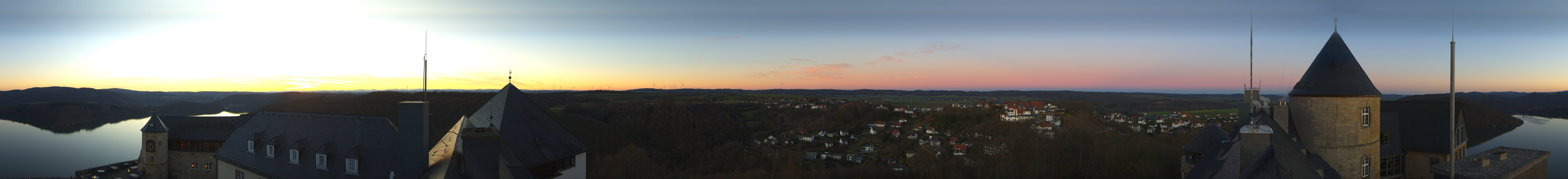 Archiv Foto Webcam Panoramakamera Schloss Waldeck am Edersee