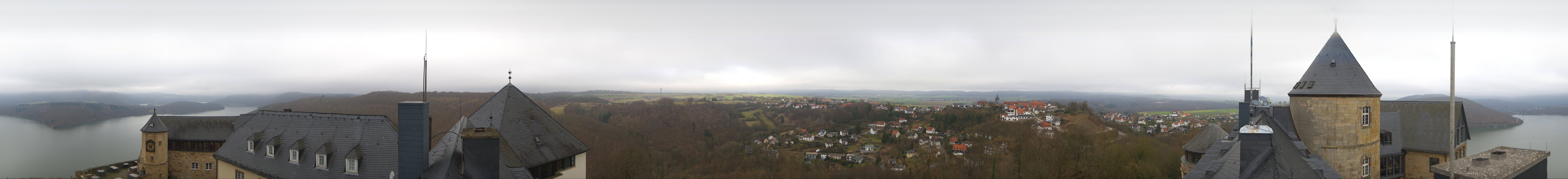 Archived image Webcam Waldeck Castle near Lake Eder