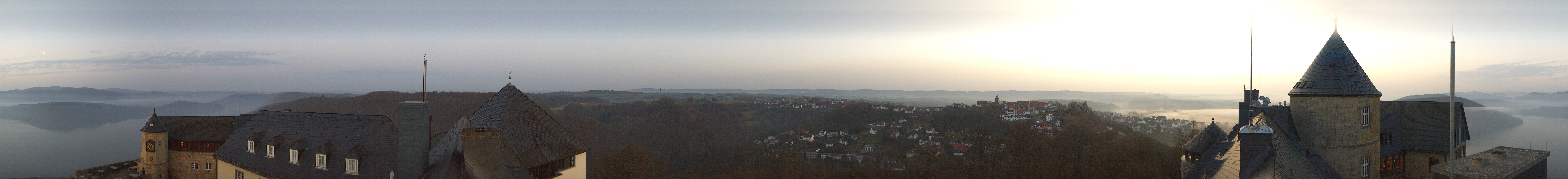 Archiv Foto Webcam Panoramakamera Schloss Waldeck am Edersee