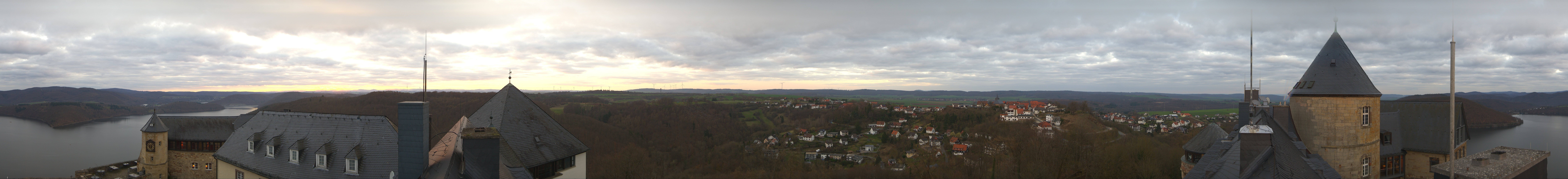 Archiv Foto Webcam Panoramakamera Schloss Waldeck am Edersee