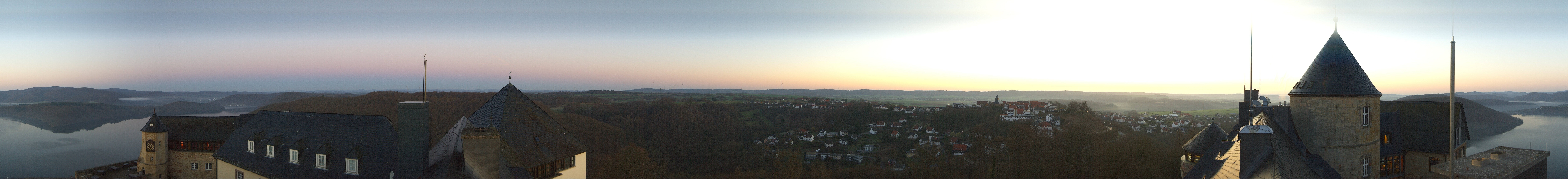 Archiv Foto Webcam Panoramakamera Schloss Waldeck am Edersee