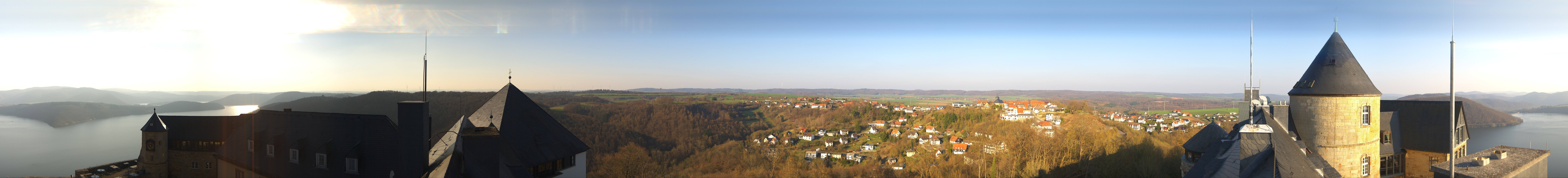 Archived image Webcam Waldeck Castle near Lake Eder