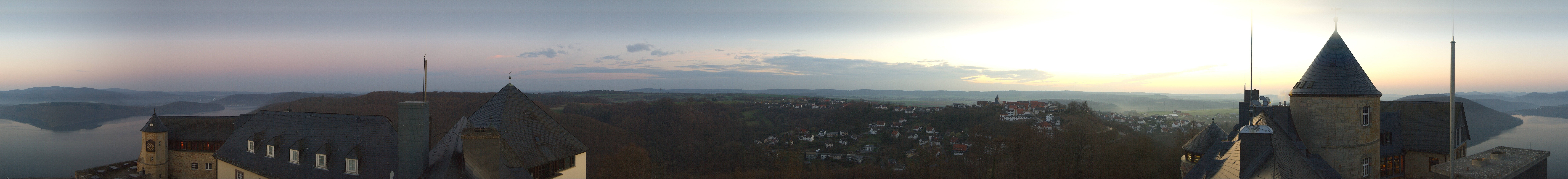 Archiv Foto Webcam Panoramakamera Schloss Waldeck am Edersee