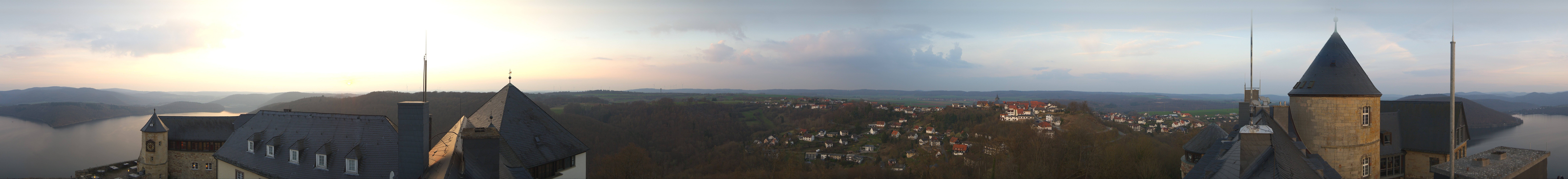 Archived image Webcam Waldeck Castle near Lake Eder