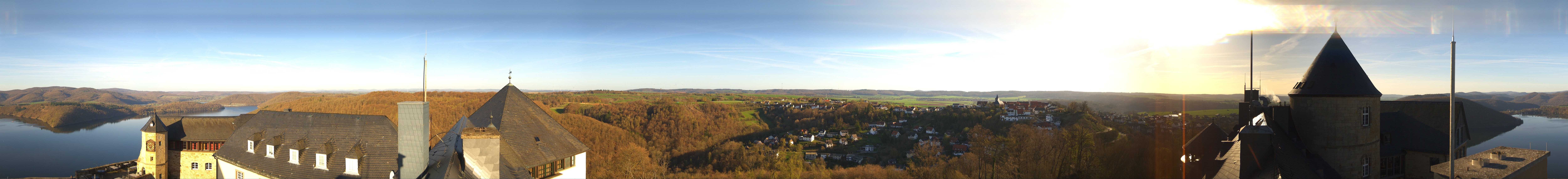 Archived image Webcam Waldeck Castle near Lake Eder