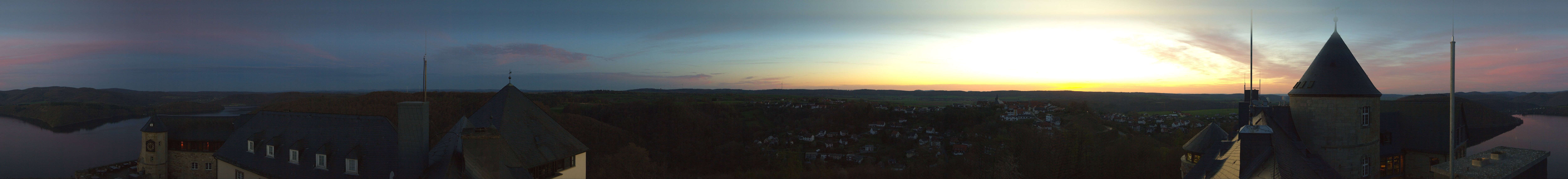 Archiv Foto Webcam Panoramakamera Schloss Waldeck am Edersee