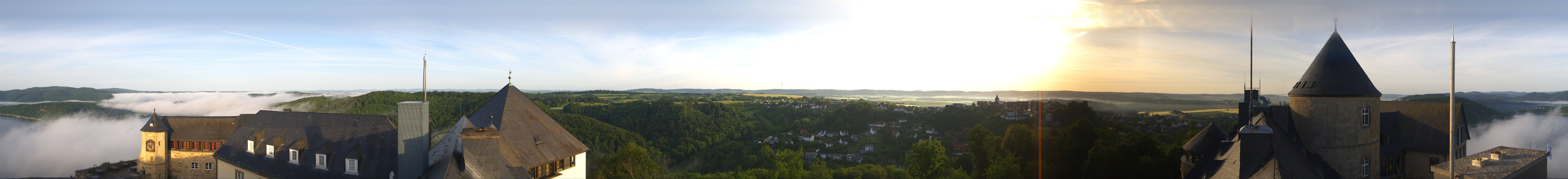 Archiv Foto Webcam Panoramakamera Schloss Waldeck am Edersee