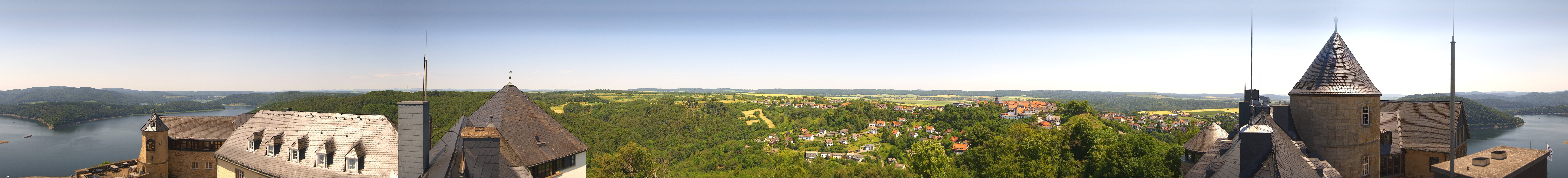 Archiv Foto Webcam Panoramakamera Schloss Waldeck am Edersee