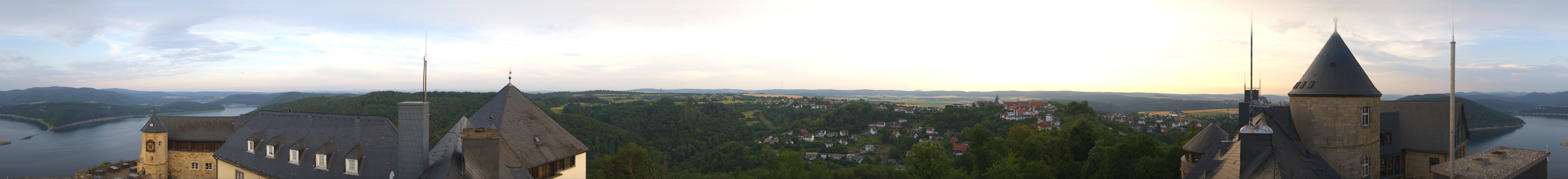 Archived image Webcam Waldeck Castle near Lake Eder