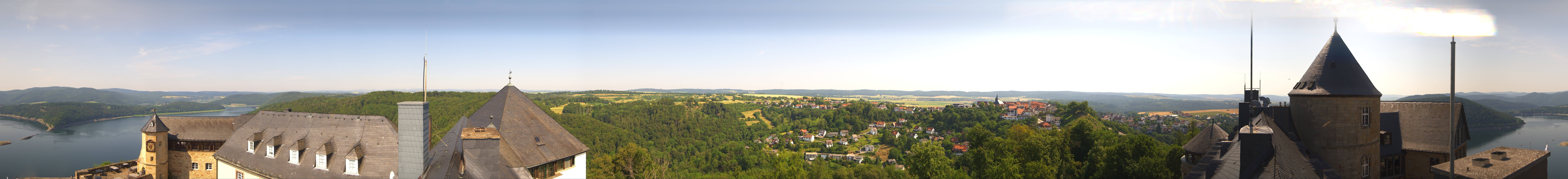 Archived image Webcam Waldeck Castle near Lake Eder
