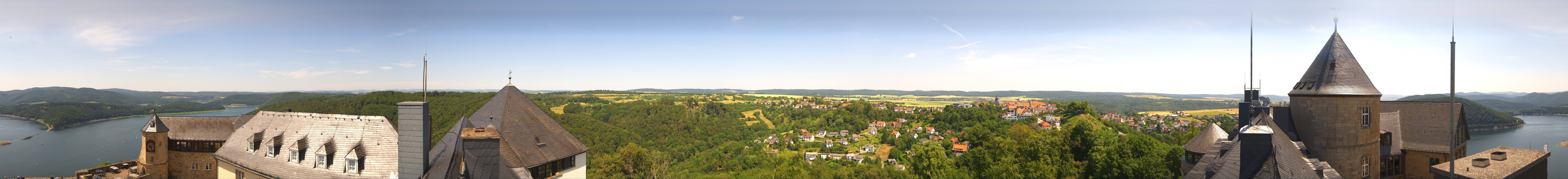 Archived image Webcam Waldeck Castle near Lake Eder
