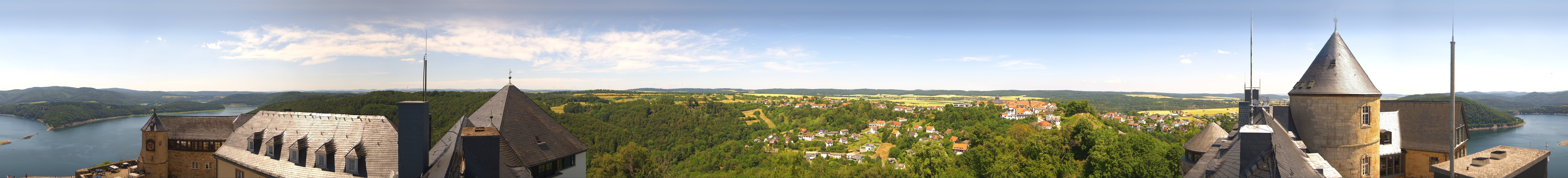 Archived image Webcam Waldeck Castle near Lake Eder