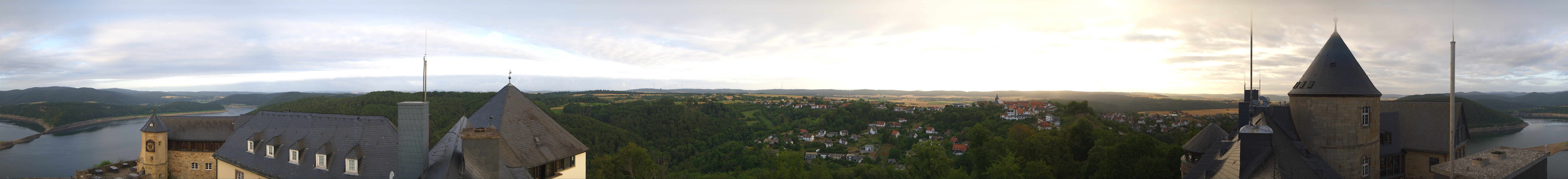 Archiv Foto Webcam Panoramakamera Schloss Waldeck am Edersee