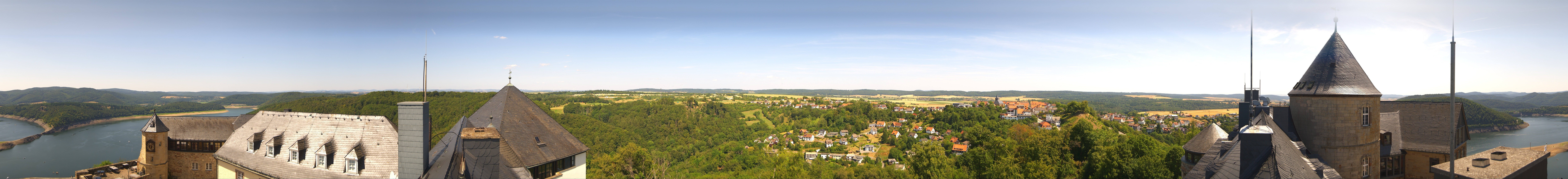 Archiv Foto Webcam Panoramakamera Schloss Waldeck am Edersee