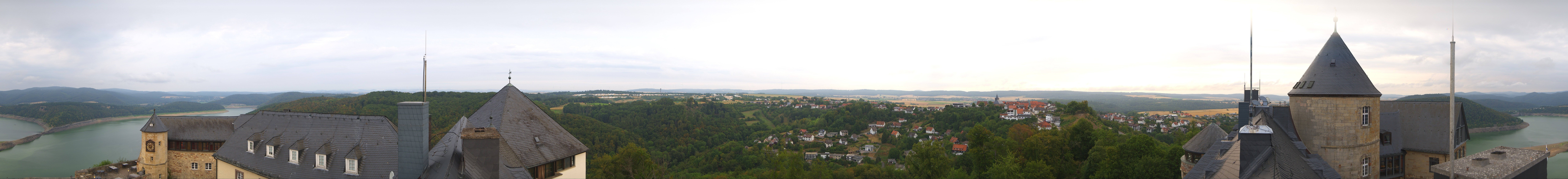 Archiv Foto Webcam Panoramakamera Schloss Waldeck am Edersee
