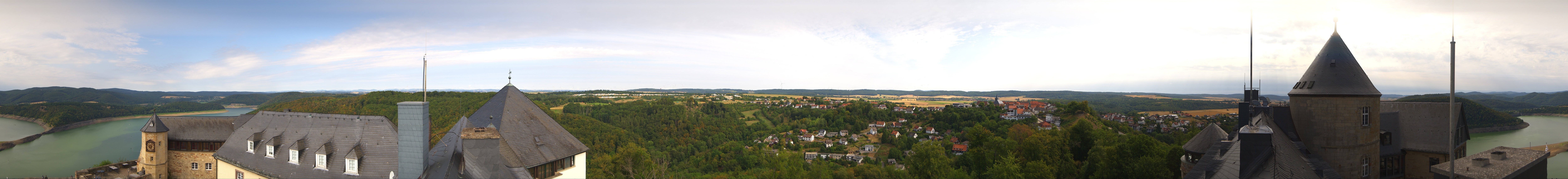 Archiv Foto Webcam Panoramakamera Schloss Waldeck am Edersee