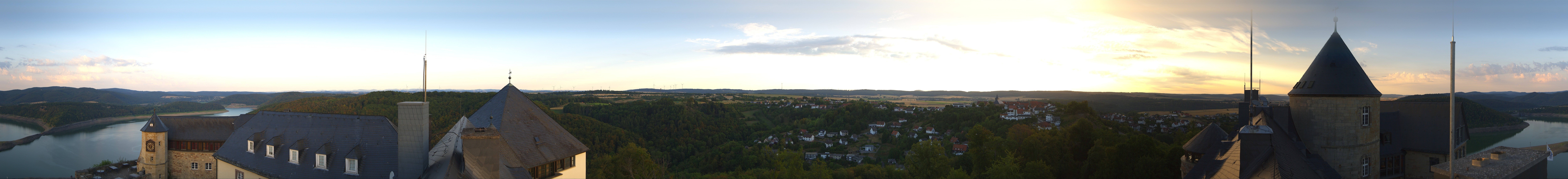 Archiv Foto Webcam Panoramakamera Schloss Waldeck am Edersee