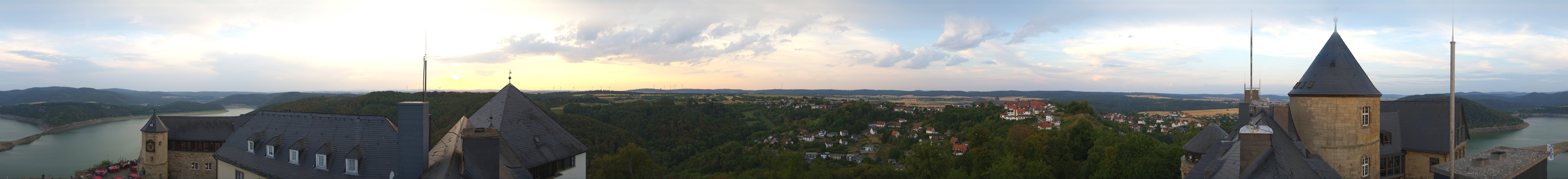 Archiv Foto Webcam Panoramakamera Schloss Waldeck am Edersee