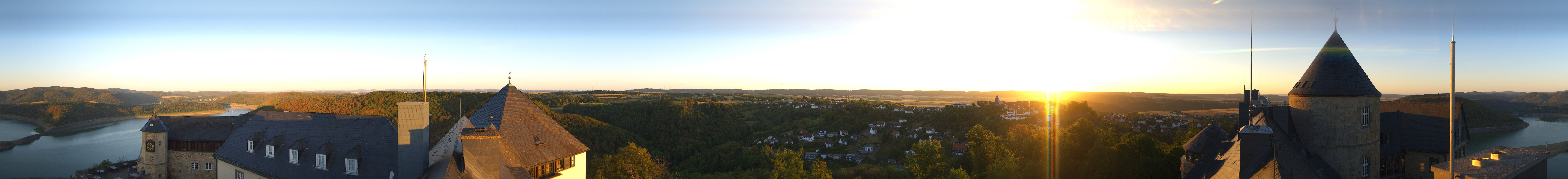 Archiv Foto Webcam Panoramakamera Schloss Waldeck am Edersee
