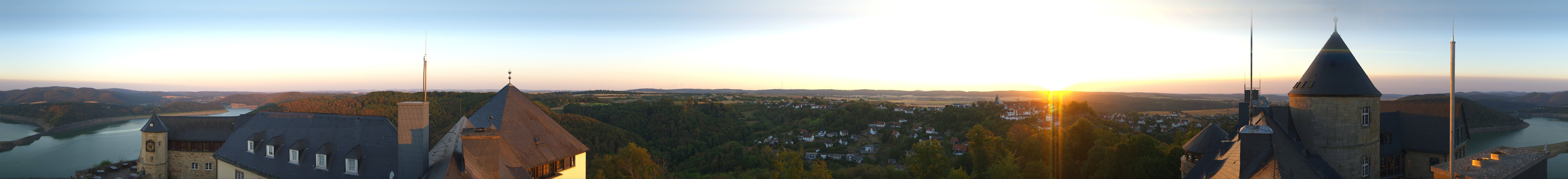 Archiv Foto Webcam Panoramakamera Schloss Waldeck am Edersee