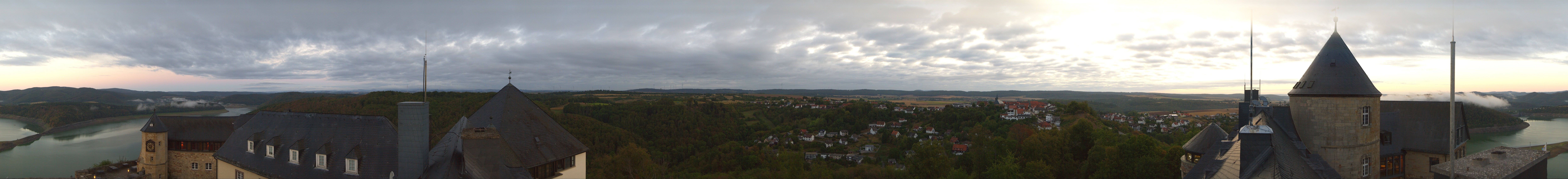 Archiv Foto Webcam Panoramakamera Schloss Waldeck am Edersee