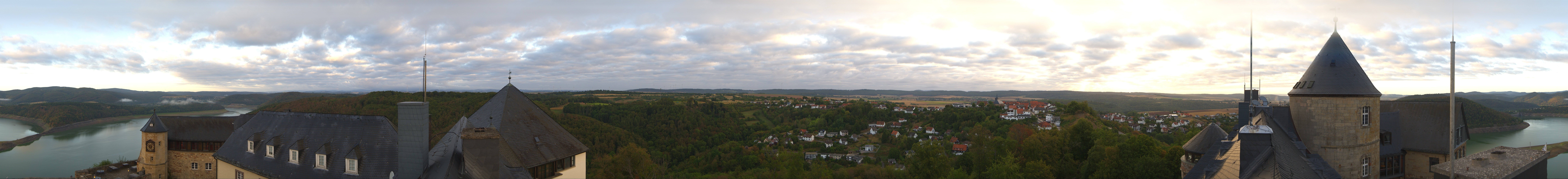 Archiv Foto Webcam Panoramakamera Schloss Waldeck am Edersee