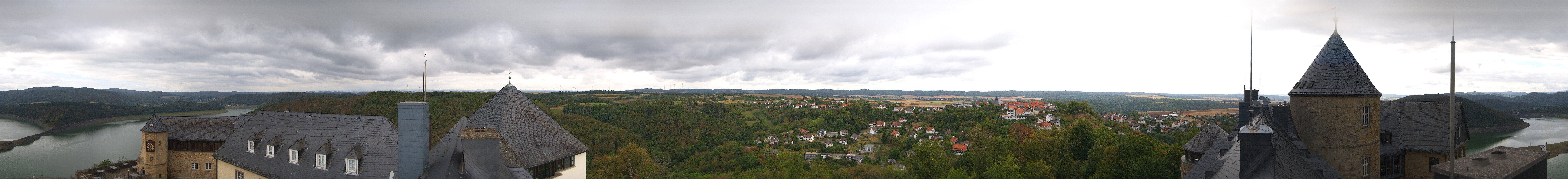 Archiv Foto Webcam Panoramakamera Schloss Waldeck am Edersee