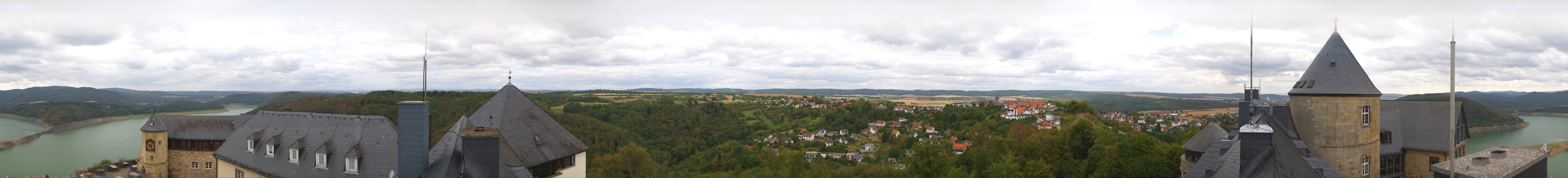 Archiv Foto Webcam Panoramakamera Schloss Waldeck am Edersee