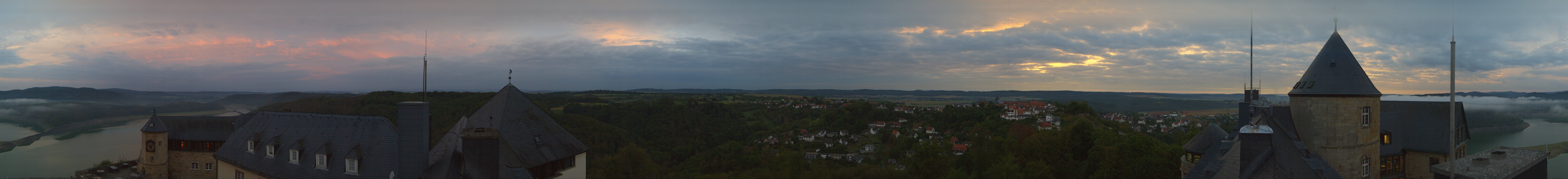 Archiv Foto Webcam Panoramakamera Schloss Waldeck am Edersee