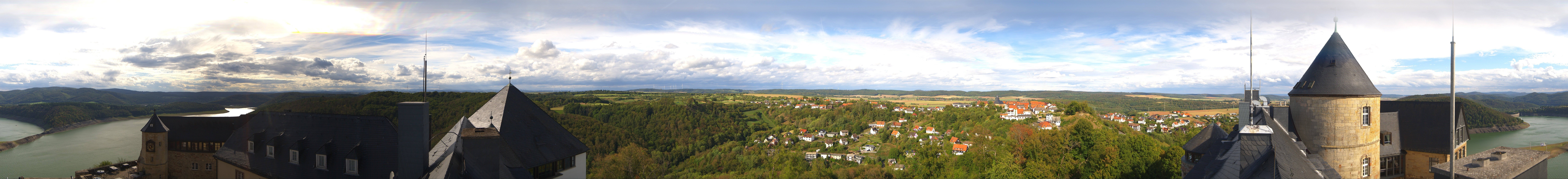 Archived image Webcam Waldeck Castle near Lake Eder