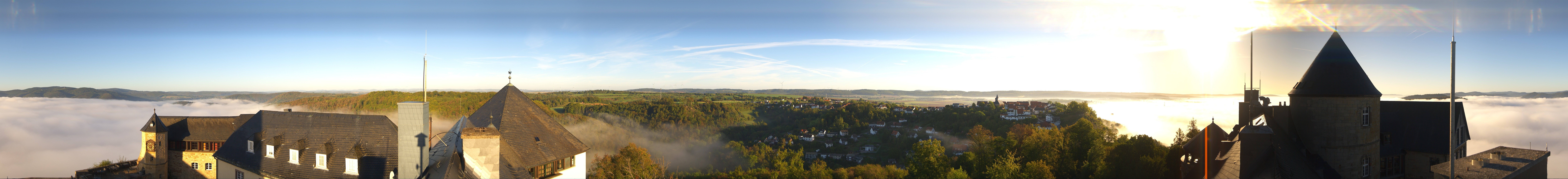 Archiv Foto Webcam Panoramakamera Schloss Waldeck am Edersee