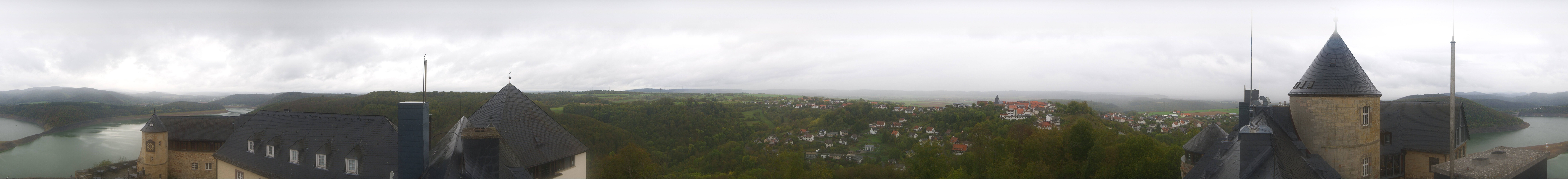 Archiv Foto Webcam Panoramakamera Schloss Waldeck am Edersee