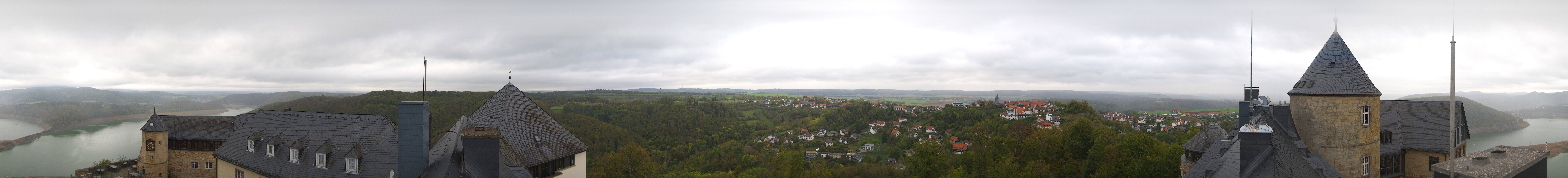 Archiv Foto Webcam Panoramakamera Schloss Waldeck am Edersee