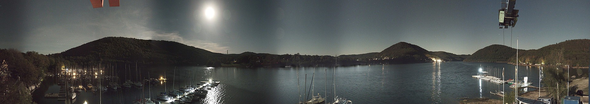 Archiv Foto Webcam Edersee: Segelhafen bei Rehbach