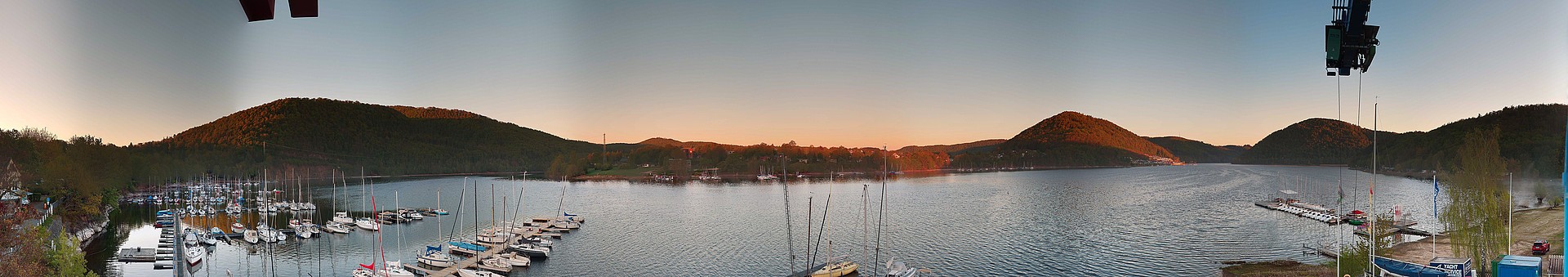 Archiv Foto Webcam Edersee: Segelhafen bei Rehbach
