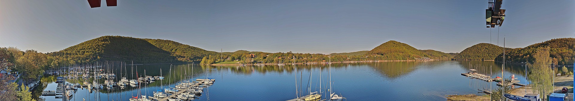 Archiv Foto Webcam Edersee: Segelhafen bei Rehbach