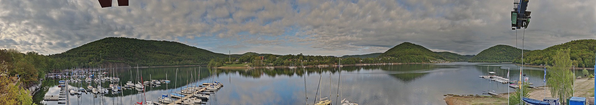 Archiv Foto Webcam Edersee: Segelhafen bei Rehbach