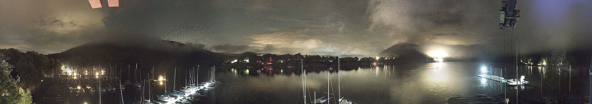 Archiv Foto Webcam Edersee: Segelhafen bei Rehbach