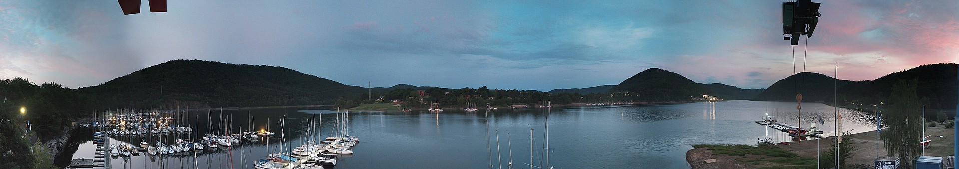Archiv Foto Webcam Edersee: Segelhafen bei Rehbach