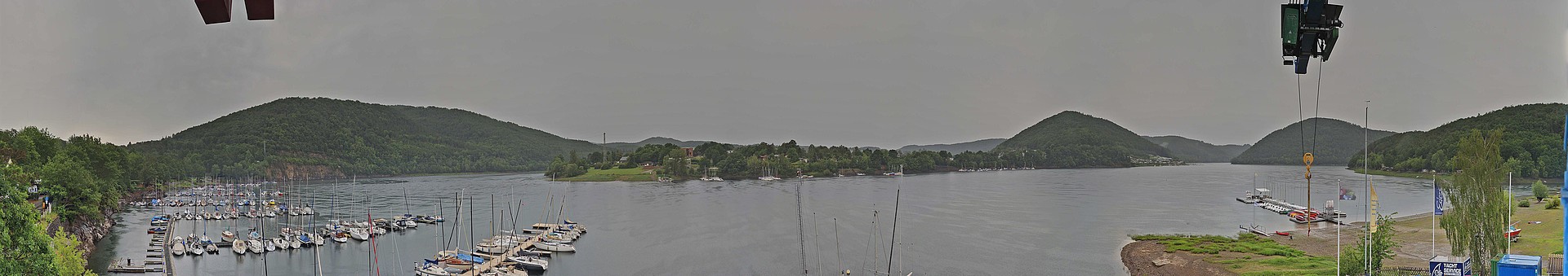 Archiv Foto Webcam Edersee: Segelhafen bei Rehbach