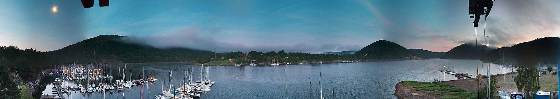 Archiv Foto Webcam Edersee: Segelhafen bei Rehbach