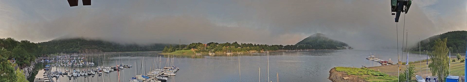 Archiv Foto Webcam Edersee: Segelhafen bei Rehbach