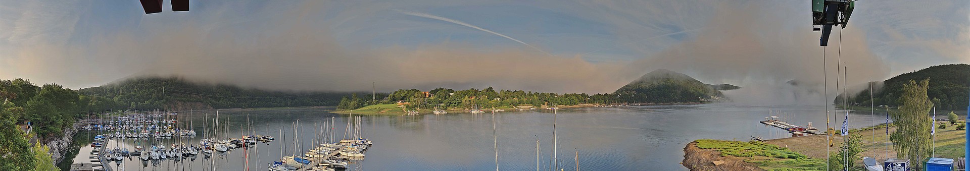 Archiv Foto Webcam Edersee: Segelhafen bei Rehbach