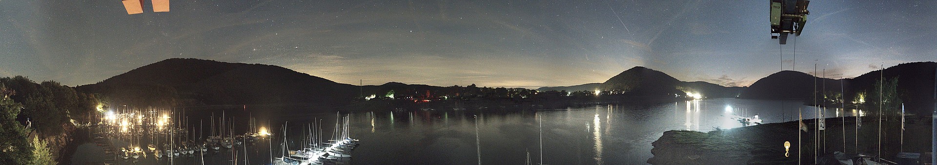 Archiv Foto Webcam Edersee: Segelhafen bei Rehbach