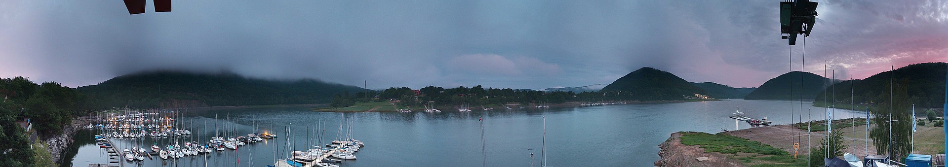 Archiv Foto Webcam Edersee: Segelhafen bei Rehbach