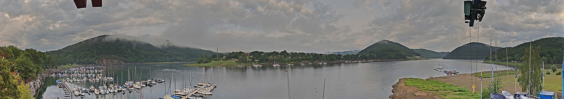 Archiv Foto Webcam Edersee: Segelhafen bei Rehbach