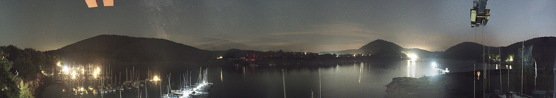 Archiv Foto Webcam Edersee: Segelhafen bei Rehbach