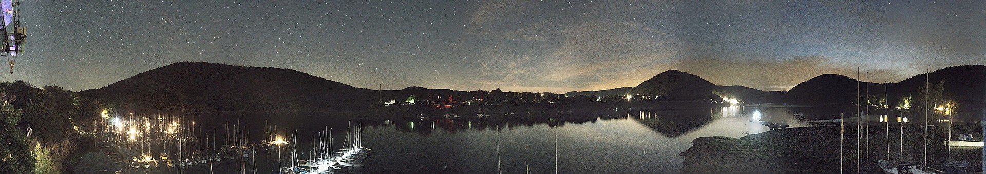 Archiv Foto Webcam Edersee: Segelhafen bei Rehbach