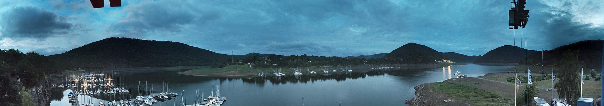 Archiv Foto Webcam Edersee: Segelhafen bei Rehbach